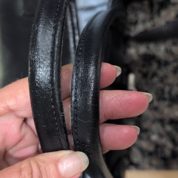 Longchamp Black Leather tote - Picture 3 of 15